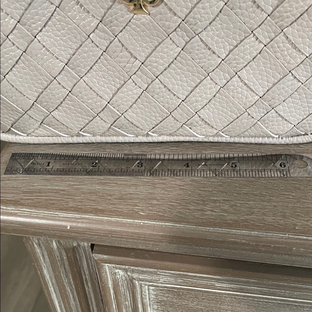 Kate Spade Taupe Woven Shoulder Bag - Picture 16 of 16